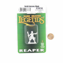 RPR03836 Jakob Janssen Monk Miniature 25mm Heroic Scale Figure Dark Heaven (ONLINE ORDER ONLY)
