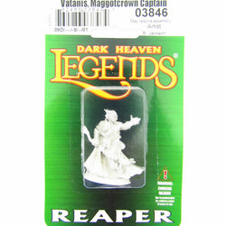 RPR03846 Vatanis Maggotcrown Necromancer Miniature 25mm Heroic Scale (ONLINE ORDER ONLY)