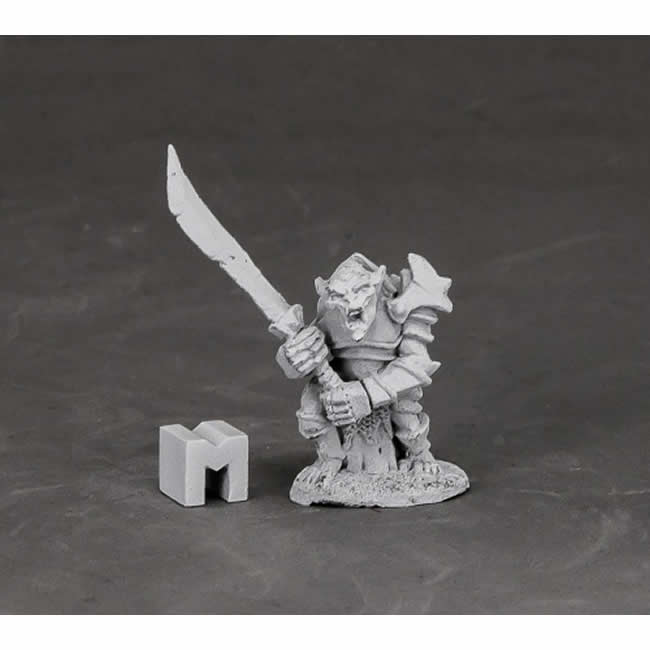 RPR03849 Armored Goblin Leader Miniature 25mm Heroic Scale (ONLINE ORDER ONLY)
