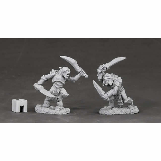 RPR03851 Armored Goblin Swordsmen Miniature 25mm Heroic Scale (ONLINE ORDER ONLY)
