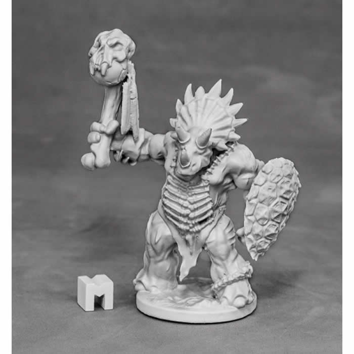 RPR03874 Thunderfoot Defender Triceratops Miniature 25mm Heroic Scale (ONLINE ORDER ONLY)