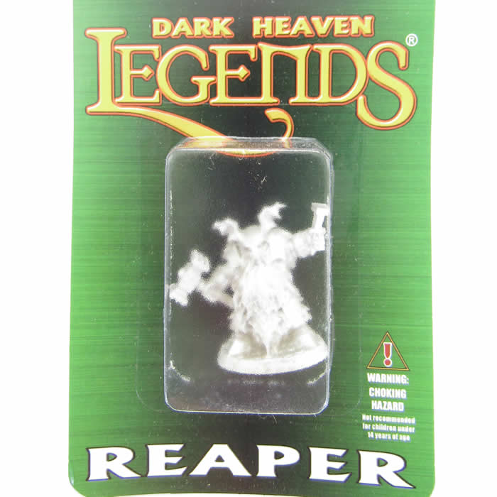 RPR03883 Dark Dwarf Irontonque Priest Miniature 25mm Heroic Scale (ONLINE ORDER ONLY)
