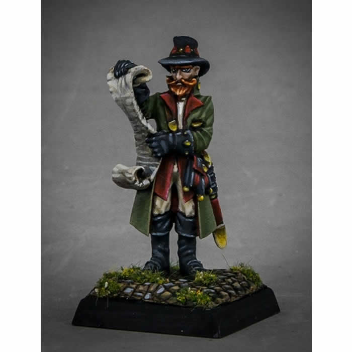 RPR03889 Dreadmere Sheriff Getmose Drumfasser Miniature 25mm Heroic Scale (ONLINE ORDER ONLY)