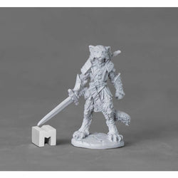 RPR03893 Mal Catfolk Warrior Miniature 25mm Heroic Scale (ONLINE ORDER ONLY)