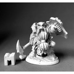 RPR03899 Dark Dwarf Smitter Fighter Miniature 25mm Heroic Scale (ONLINE ORDER ONLY)