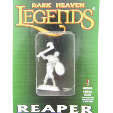 RPR03901 Bog Skeleton Axe and Shield Fighter Miniature 25mm Heroic Scale (ONLINE ORDER ONLY)