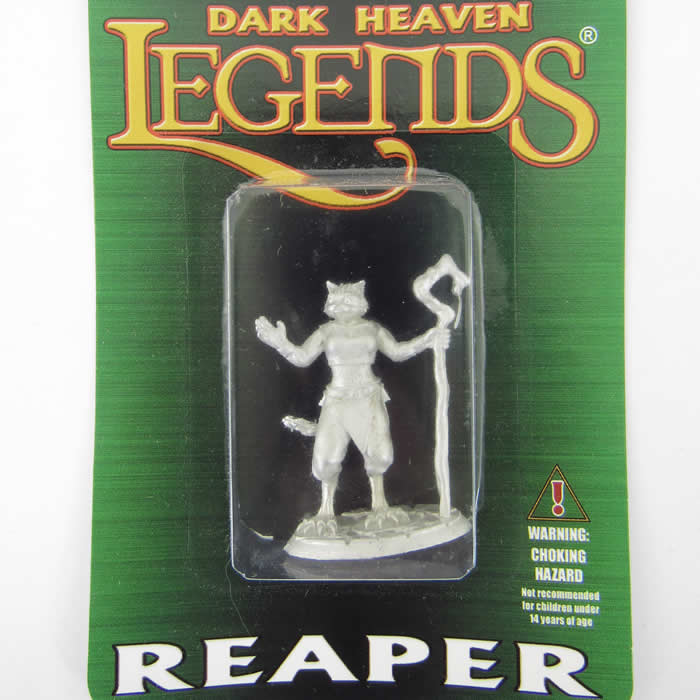 RPR03927 Mistveil Catfolk Sorceress Miniature 25mm Heroic Scale (ONLINE ORDER ONLY)