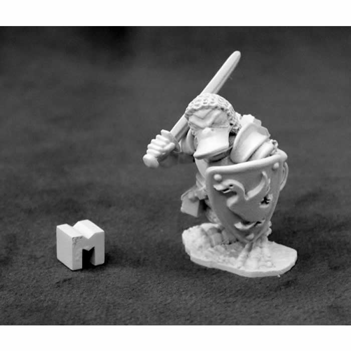 RPR03929 Drangus Duckman Warrior Miniature 25mm Heroic Scale (ONLINE ORDER ONLY)