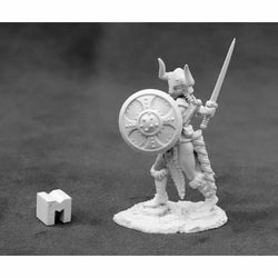 RPR03931 Alena Frostblade Female Barbarian Miniature 25mm Heroic Scale (ONLINE ORDER ONLY)
