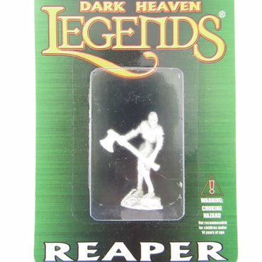 RPR03943 Bog Skeleton With Great Axe Miniature 25mm Heroic Scale (ONLINE ORDER ONLY)