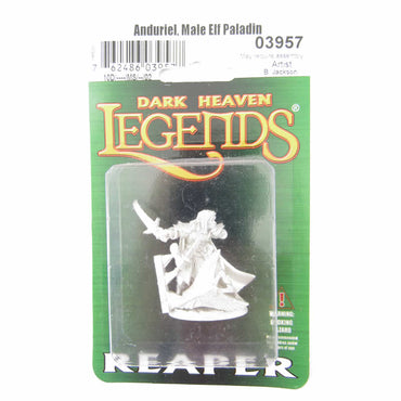 RPR03957 Anduriel Elf Paladin Miniature 25mm Heroic Scale Dark Heaven (ONLINE ORDER ONLY)