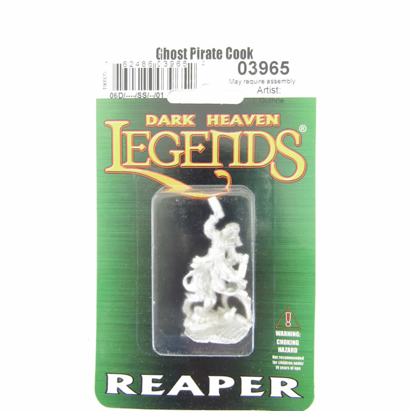 RPR03965 Ghost Pirate Cook Miniature 25mm Heroic Scale Dark Heaven (ONLINE ORDER ONLY)
