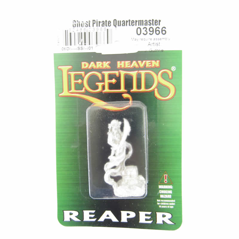 RPR03966 Ghost Pirate Quartermaster Miniature 25mm Heroic Scale (ONLINE ORDER ONLY)