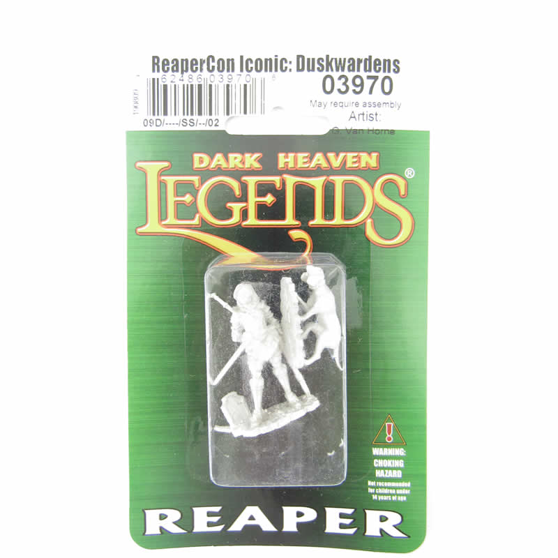 RPR03970 Duskwarden and Hound Miniature 25mm Heroic Scale (ONLINE ORDER ONLY)