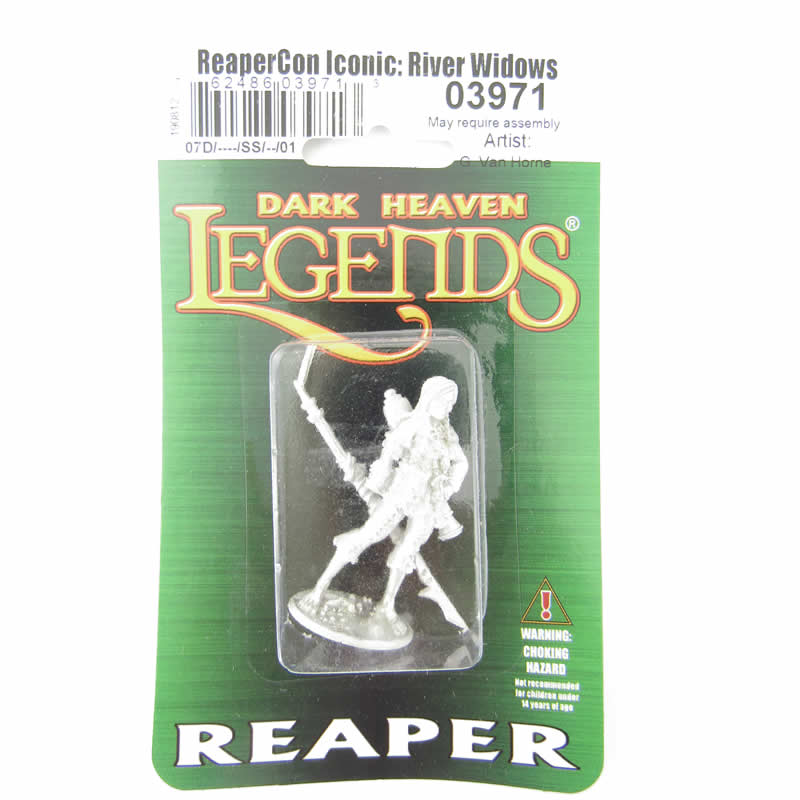 RPR03971 River Widows Gunner Miniature 25mm Heroic Scale (ONLINE ORDER ONLY)