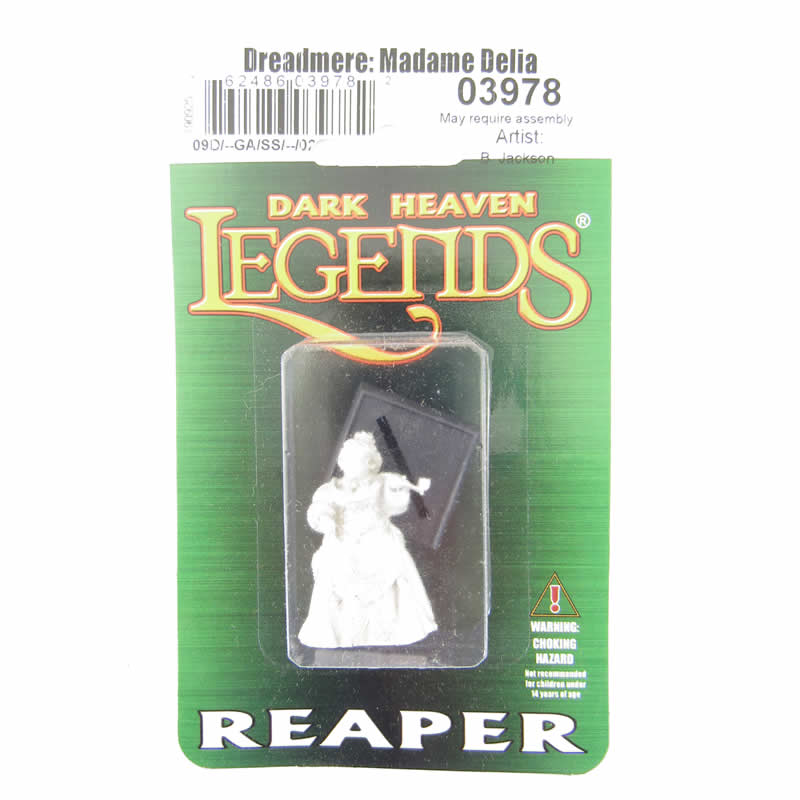 RPR03978 Dreadmere Madame Delia Miniature 25mm Heroic Scale (ONLINE ORDER ONLY)