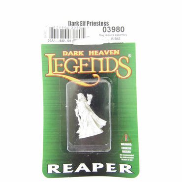 RPR03980 Dark Elf Priestess Miniature 25mm Heroic Scale Dark Heaven Legends (ONLINE ORDER ONLY)