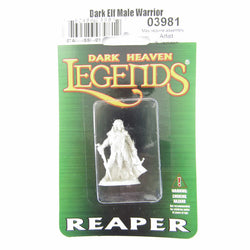 RPR03981 Dark Elf Male Warrior 25mm Heroic Scale Dark Heaven Legends (ONLINE ORDER ONLY)