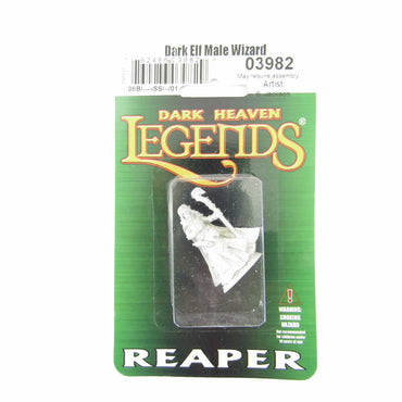 RPR03982 Dark Elf Male Wizard 25mm Heroic Scale Dark Heaven Legends (ONLINE ORDER ONLY)