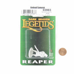 RPR03983 Skeletal Samurai 25mm Heroic Scale Dark Heaven Legends Reaper (ONLINE ORDER ONLY)