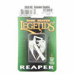 RPR03988 Bomber Sophie Miniature 25mm Heroic Scale Figure (ONLINE ORDER ONLY)