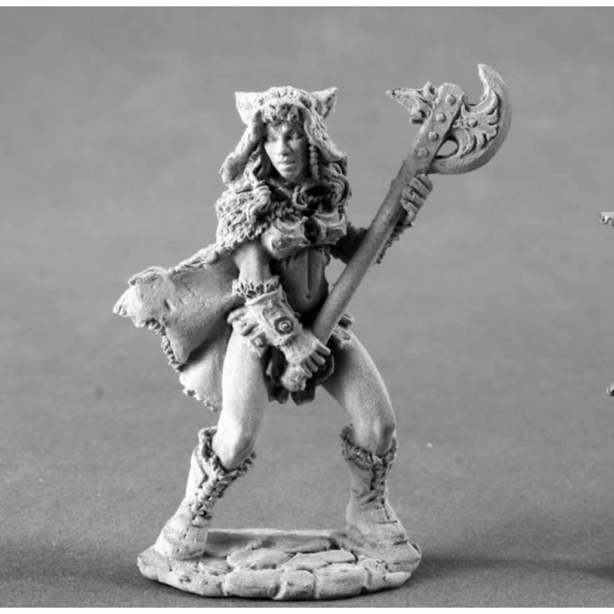 RPR04008 Kyrie Female Barbarian Miniature 25mm Heroic Scale Figure (ONLINE ORDER ONLY)