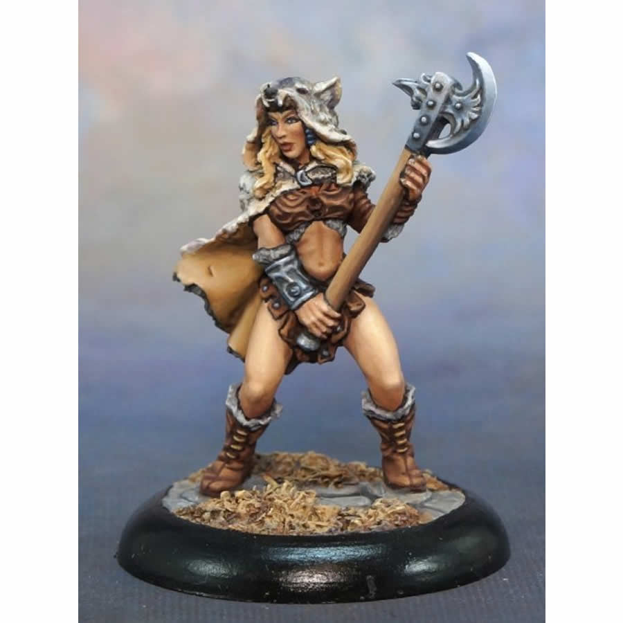 RPR04008 Kyrie Female Barbarian Miniature 25mm Heroic Scale Figure (ONLINE ORDER ONLY)