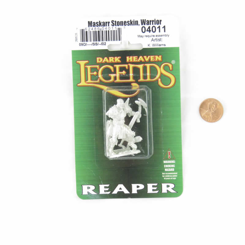 RPR04011 Maskarr Stoneskin Half-giant Warrior Miniature 25mm Heroic Scale Figure (ONLINE ORDER ONLY)