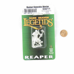 RPR04011 Maskarr Stoneskin Half-giant Warrior Miniature 25mm Heroic Scale Figure (ONLINE ORDER ONLY)