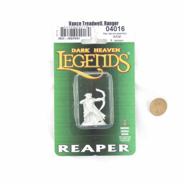 RPR04016 Vance Treadwell Ranger Miniature 25mm Heroic Scale Figure Dark Heaven Legends Reaper Miniatures (ONLINE ORDER ONLY)