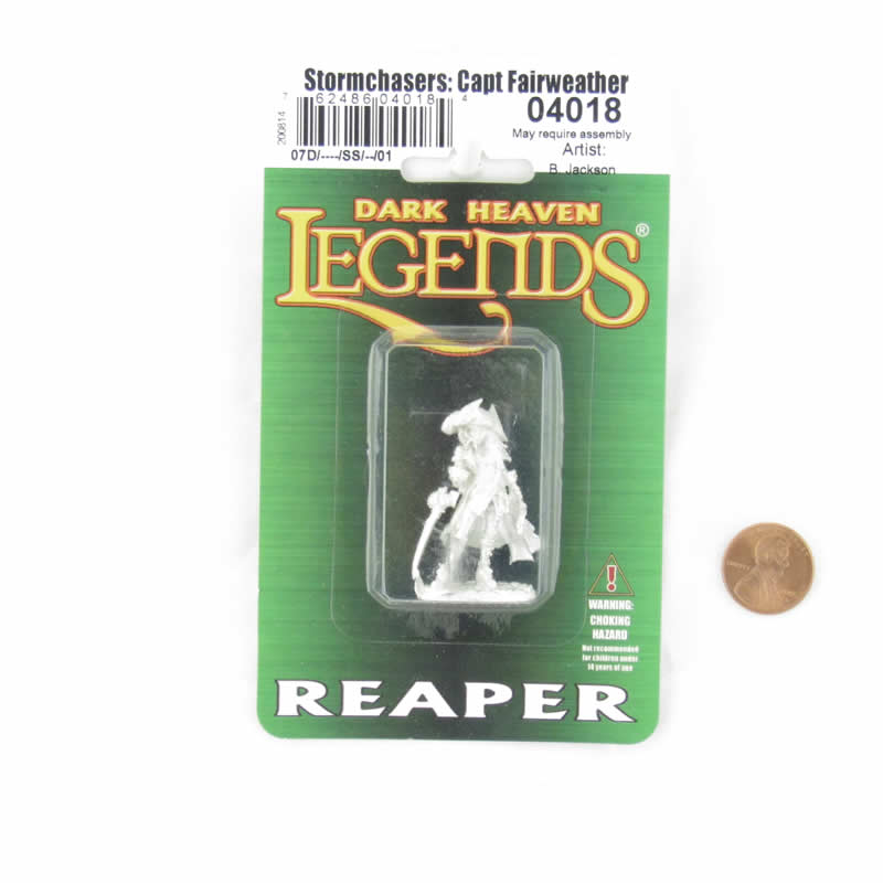 RPR04018 Stormchasers Angelica Fairweather Miniature 25mm Heroic Scale Figure Dark Heaven Legends (ONLINE ORDER ONLY)