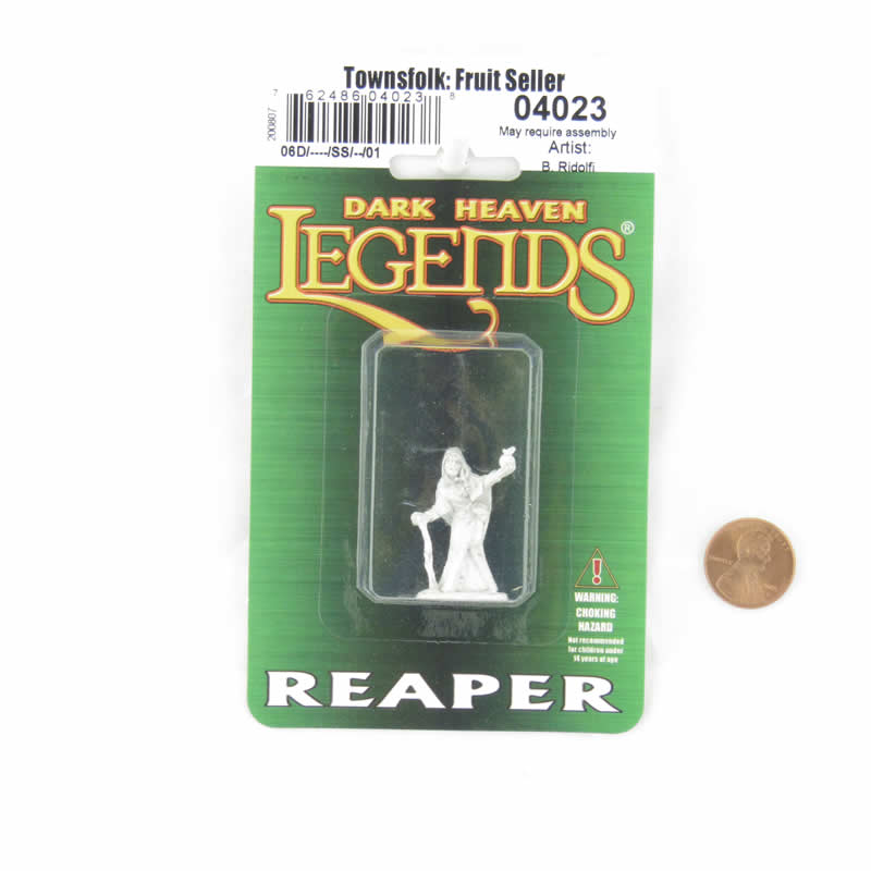 RPR04023 Brinewind Fruit Lady Miniature 25mm Heroic Scale Figure Dark Heaven Legends (ONLINE ORDER ONLY)