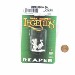 RPR04024 Captain Black and Odo Miniature 25mm Heroic Scale Figure Dark Heaven Legends (ONLINE ORDER ONLY)