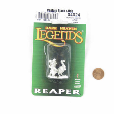 RPR04024 Captain Black and Odo Miniature 25mm Heroic Scale Figure Dark Heaven Legends (ONLINE ORDER ONLY)