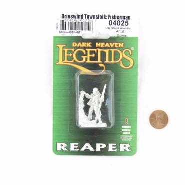 RPR04025 Brinewind Fisherman Miniature 25mm Heroic Scale Figure Dark Heaven Legends (ONLINE ORDER ONLY)