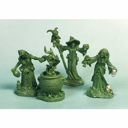 RPR04030 Witch Coven and Cauldron Miniature 25mm Heroic Scale Figure Dark Heaven Legends (ONLINE ORDER ONLY)