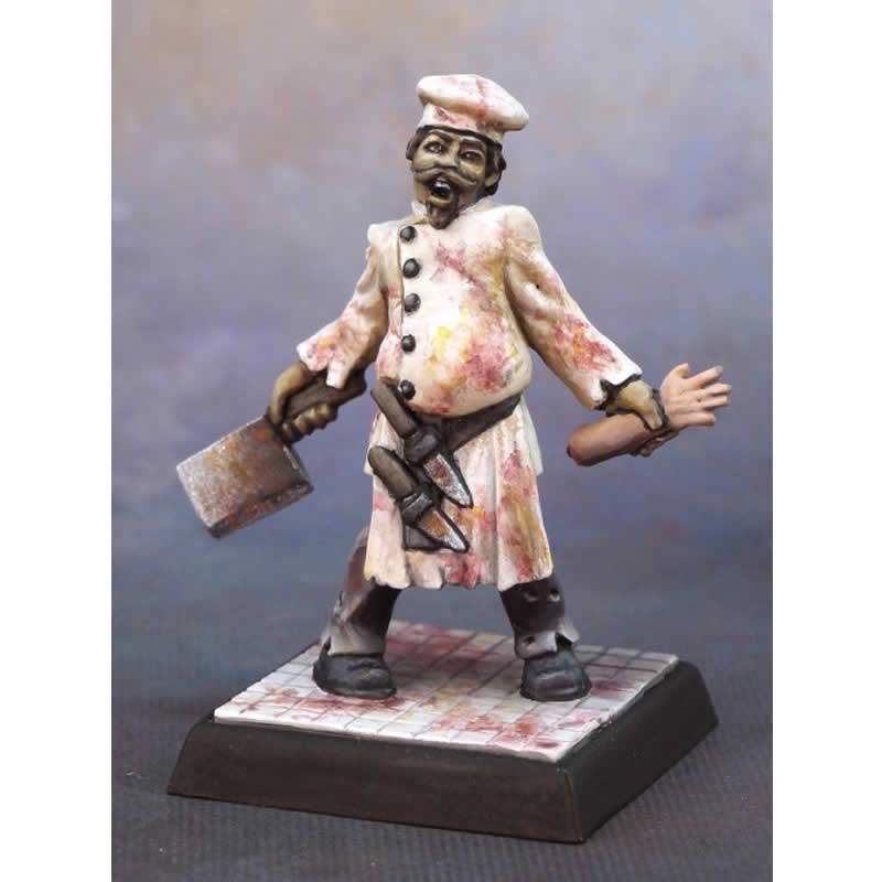 RPR04041 Chef Hector Zombie Hotel Miniature 25mm Heroic Scale Figure Dark Heaven Legends (ONLINE ORDER ONLY)
