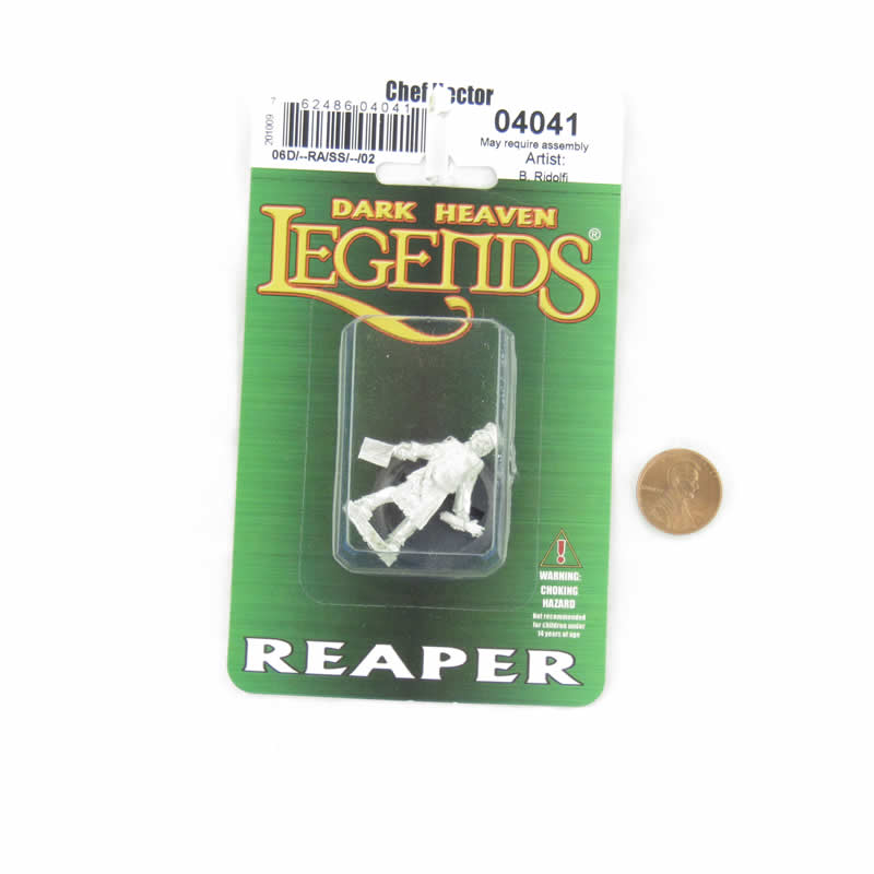 RPR04041 Chef Hector Zombie Hotel Miniature 25mm Heroic Scale Figure Dark Heaven Legends (ONLINE ORDER ONLY)