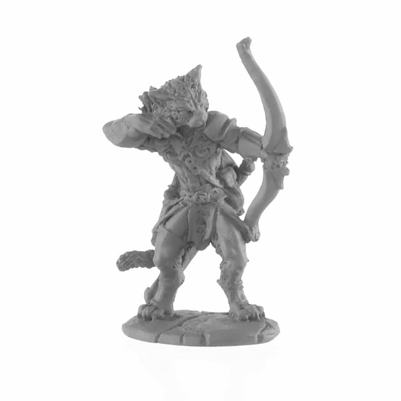 RPR04048 Catfolk Ranger Miniature 25mm Heroic Scale Figure Dark Heaven Legends (ONLINE ORDER ONLY)