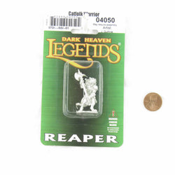 RPR04050 Catfolk Warrior Miniature 25mm Heroic Scale Figure Dark Heaven Legends (ONLINE ORDER ONLY)