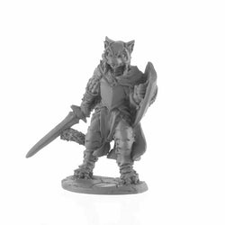 RPR04051 Catfolk Paladin Miniature 25mm Heroic Scale Figure Dark Heaven Legends (ONLINE ORDER ONLY)