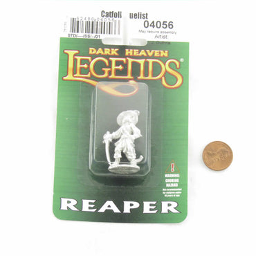 RPR04056 Catfolk Duelist Miniature 25mm Heroic Scale Figure (ONLINE ORDER ONLY)