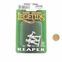 RPR04058 Drunken Skeleton Pirates Miniature 25mm Heroic Scale Figure (ONLINE ORDER ONLY)