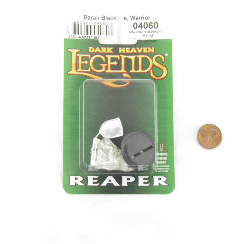 RPR04060 Human Fighter Veteran Baran Miniature 25mm Heroic Scale Figure (ONLINE ORDER ONLY)