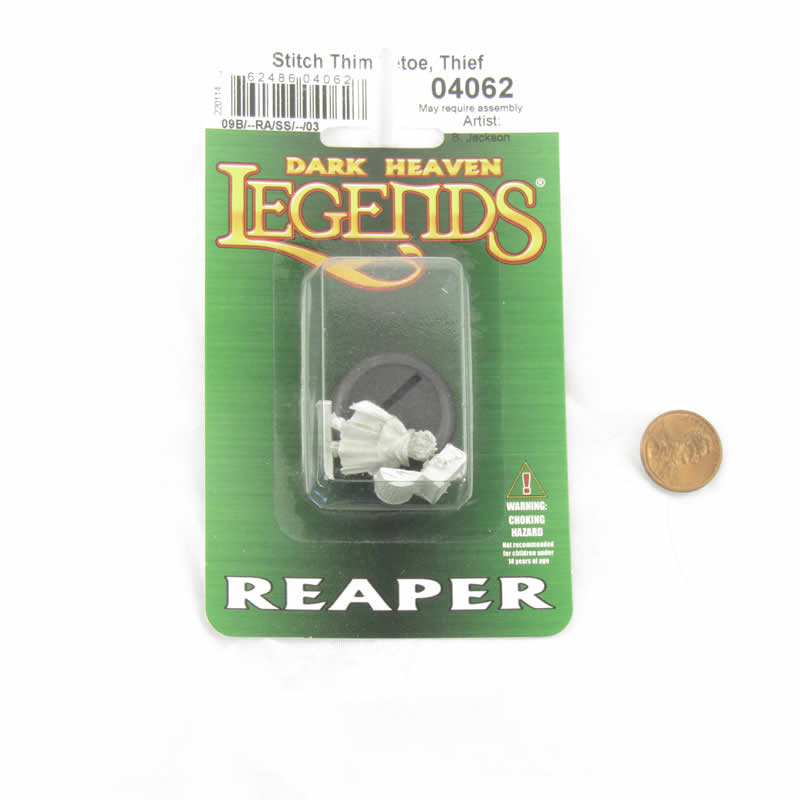 RPR04062 Halfling Rogue Stitch Miniature 25mm Heroic Scale Figure (ONLINE ORDER ONLY)