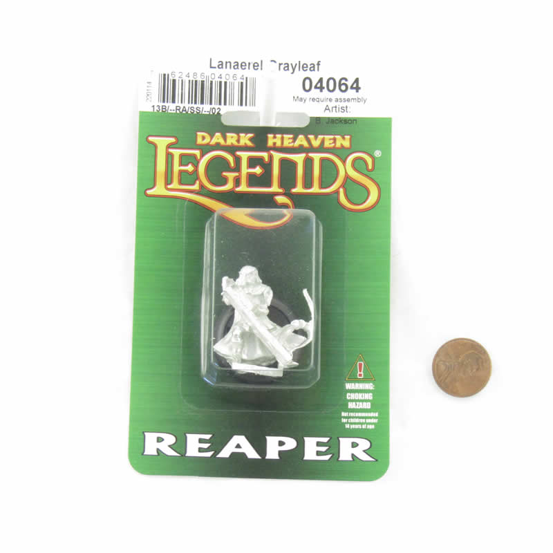RPR04064 Elf Ranger Lanaerel Grayleaf Miniature 25mm Heroic Scale Figure Dark Heaven Legends (ONLINE ORDER ONLY)