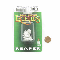 RPR04069 Dwarf Fighter Borin Miniature 25mm Heroic Scale Figure Dark Heaven Legends (ONLINE ORDER ONLY)