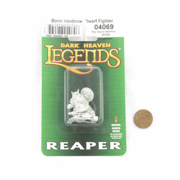 RPR04069 Dwarf Fighter Borin Miniature 25mm Heroic Scale Figure Dark Heaven Legends (ONLINE ORDER ONLY)
