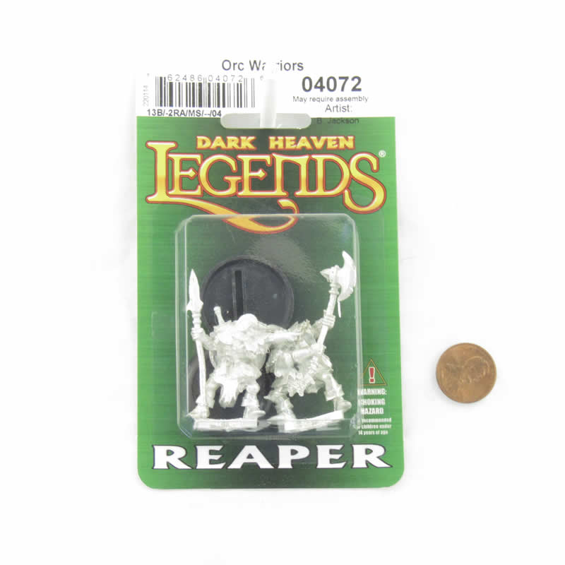 RPR04072 Orc Warriors Miniature 25mm Heroic Scale Figure Dark Heaven Legends (ONLINE ORDER ONLY)