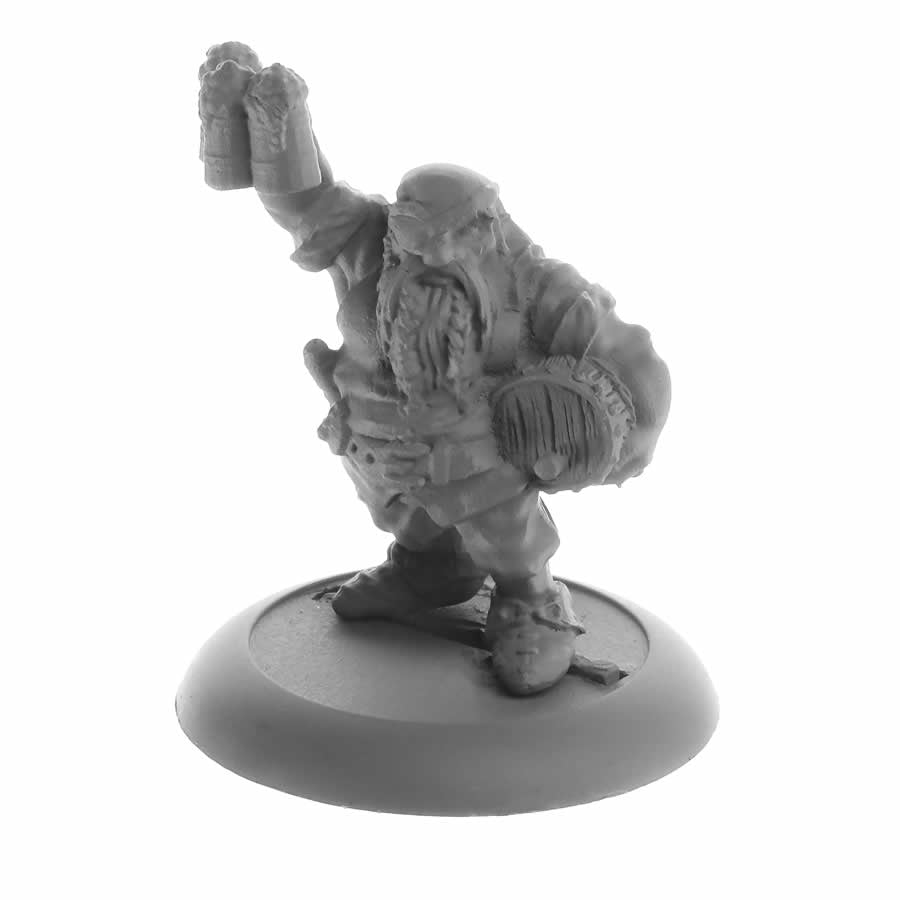 RPR04073 Dwarf Brewmaster Jalarak Leadbarrels Miniature 25mm Heroic Scale Figure Dark Heaven Legends (ONLINE ORDER ONLY)
